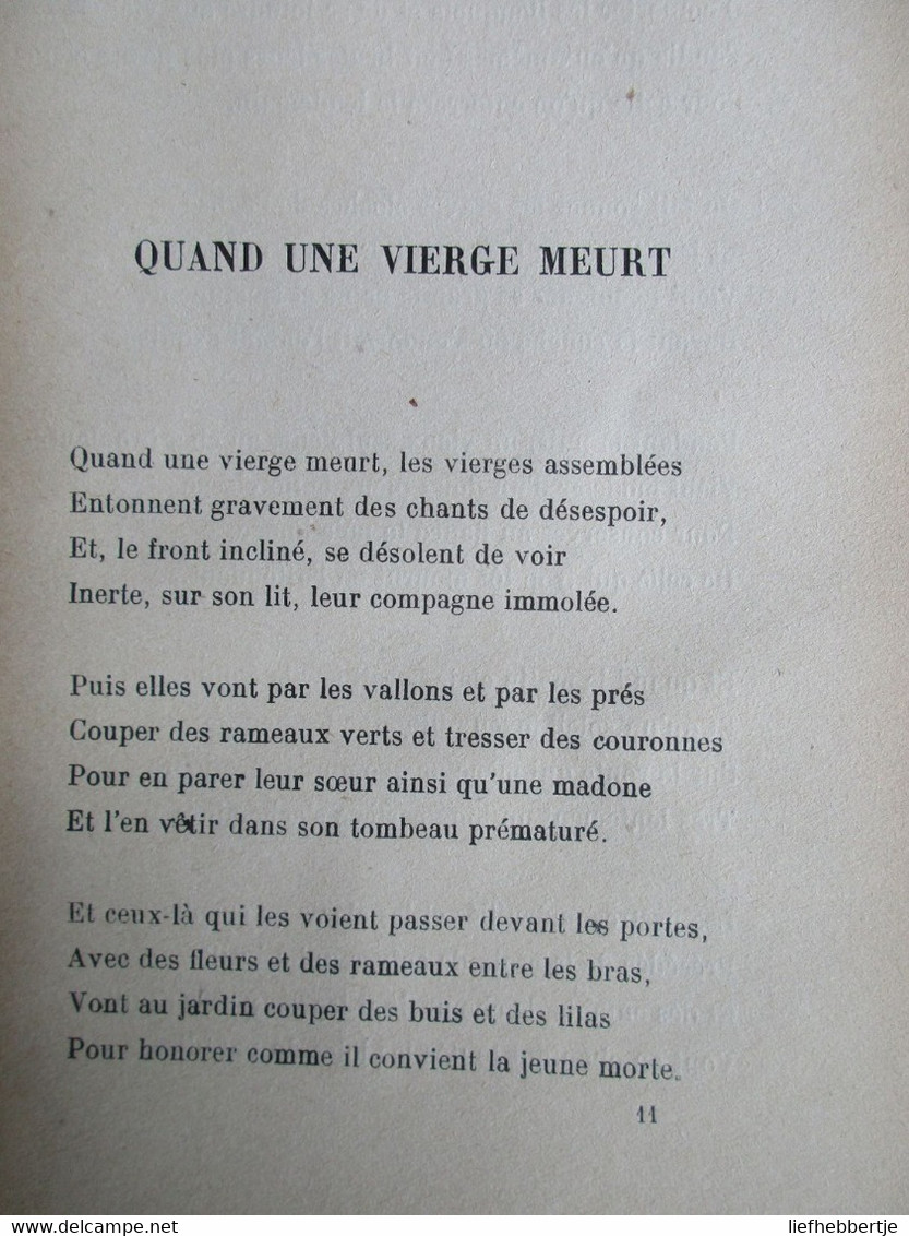 Nous... Sur L'Yser - Ecrivains-soldats Du Front Belge - 1919 - Eerste Wereldoorlog Gedichten - Guerre 1914-18