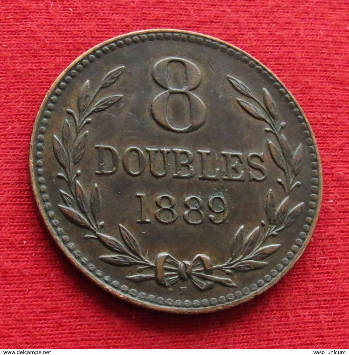 Guernsey 8 Doubles 1889 - Guernsey