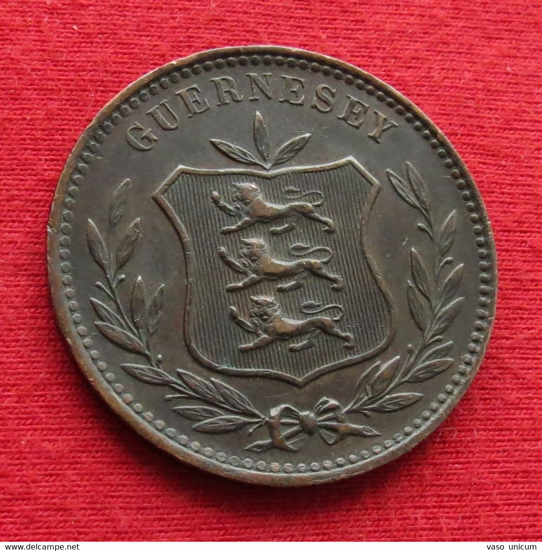 Guernsey 8 Doubles 1889 - Guernsey