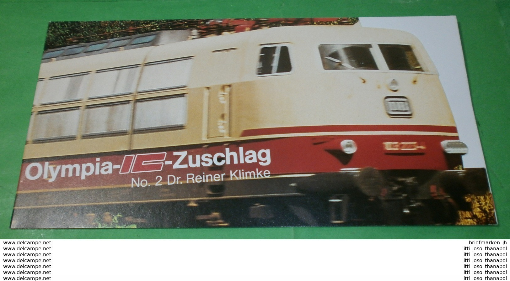 BUND BRD Folder 6000 FFM 71 - Fußball EM 1988 - 14.06.1988 - Dt. Bahn Olympiade Reiten Dr. Klimke (4 Foto)(35878) AG - Europees Kampioenschap (UEFA)