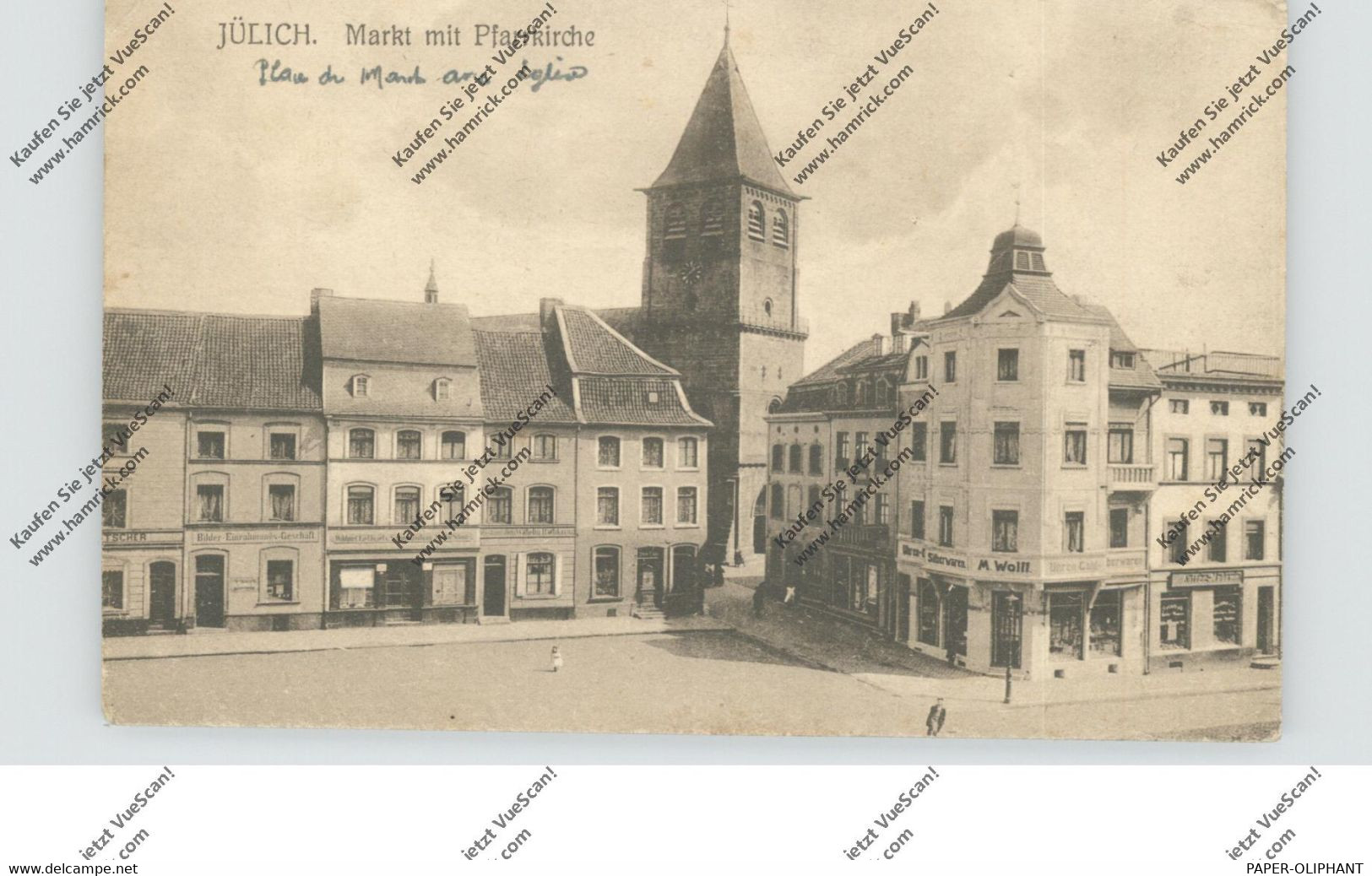 5170 JÜLICH, Markt Mit Pfarrkirche, 1919 - Jülich