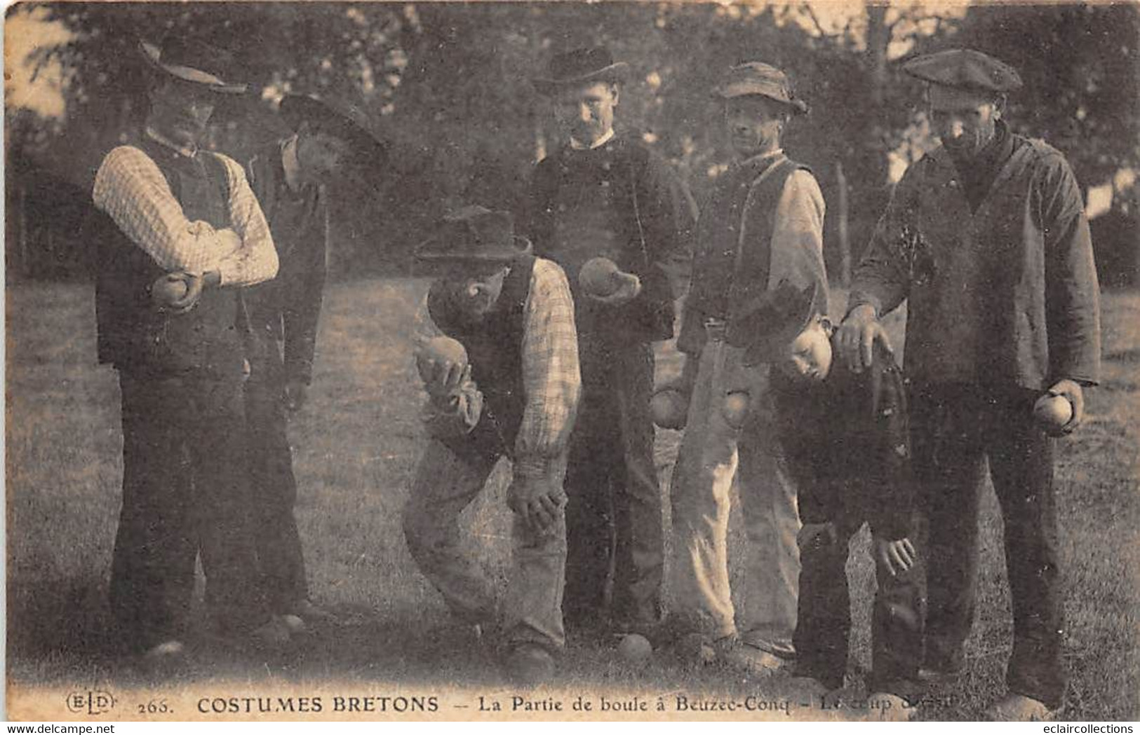 Thème Sport: Pétanque-Jeu De Boules.   Beuzec-conq   29   Jeu De Boules   - 2 -       ( Voir Scan) - Pétanque