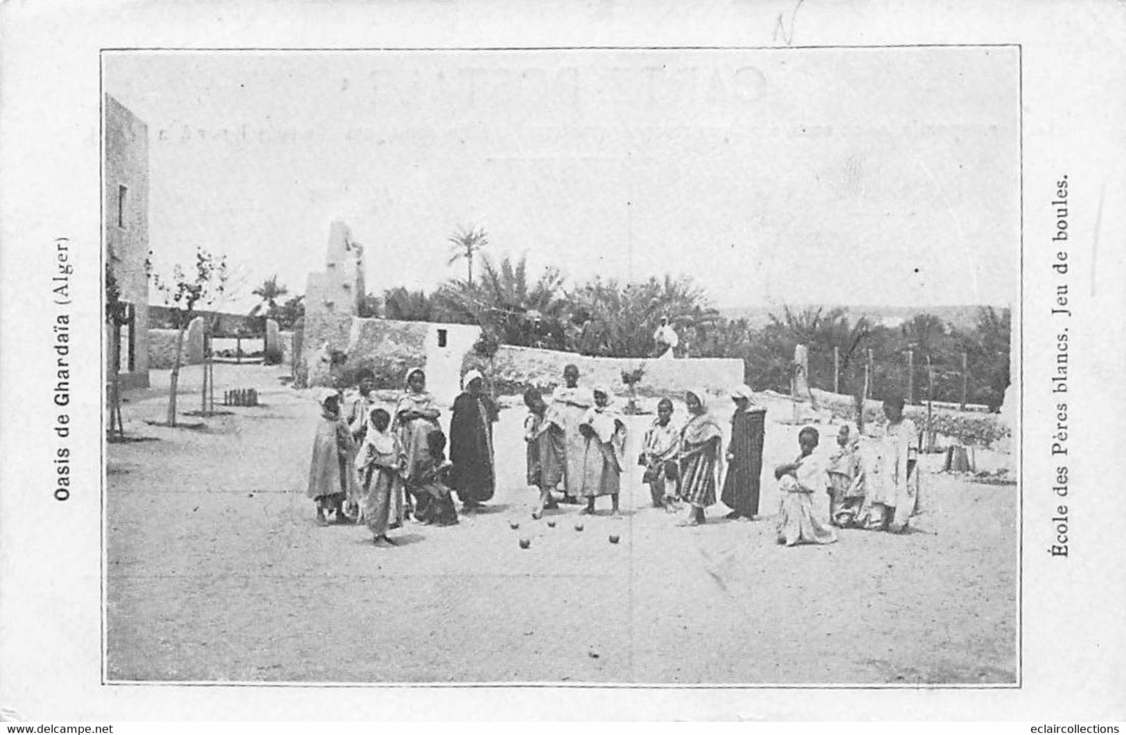 Thème Sport: Pétanque-Jeu De Boules. Ghardaïa Algérie  Jeu De Boules   ( Voir Scan) - Bowls