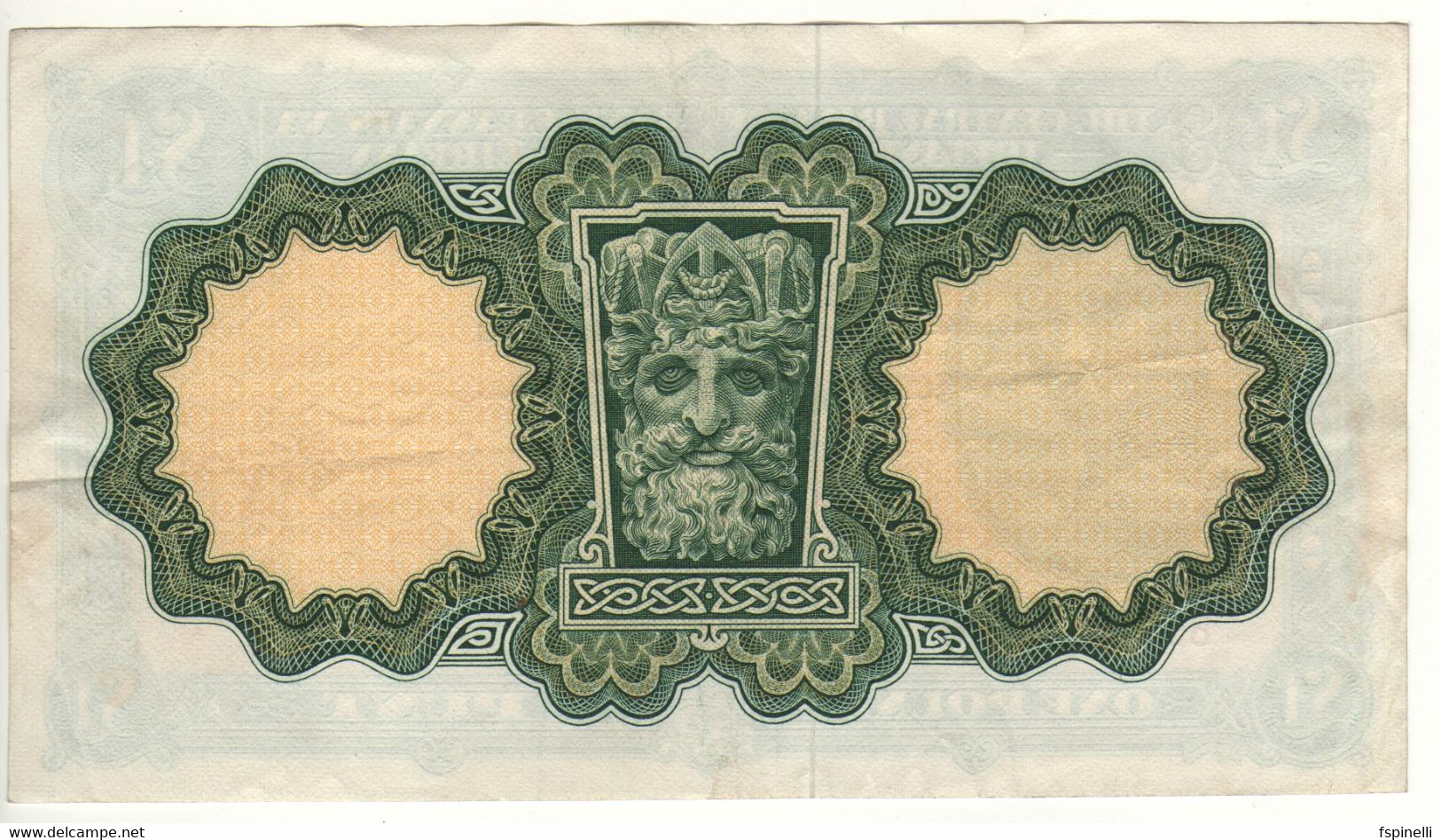 IRELAND  1 Pound  P64c  Dated 28.6.72   (Lady Lavery -    Sign.   Whitaker & Murray ) - Ireland
