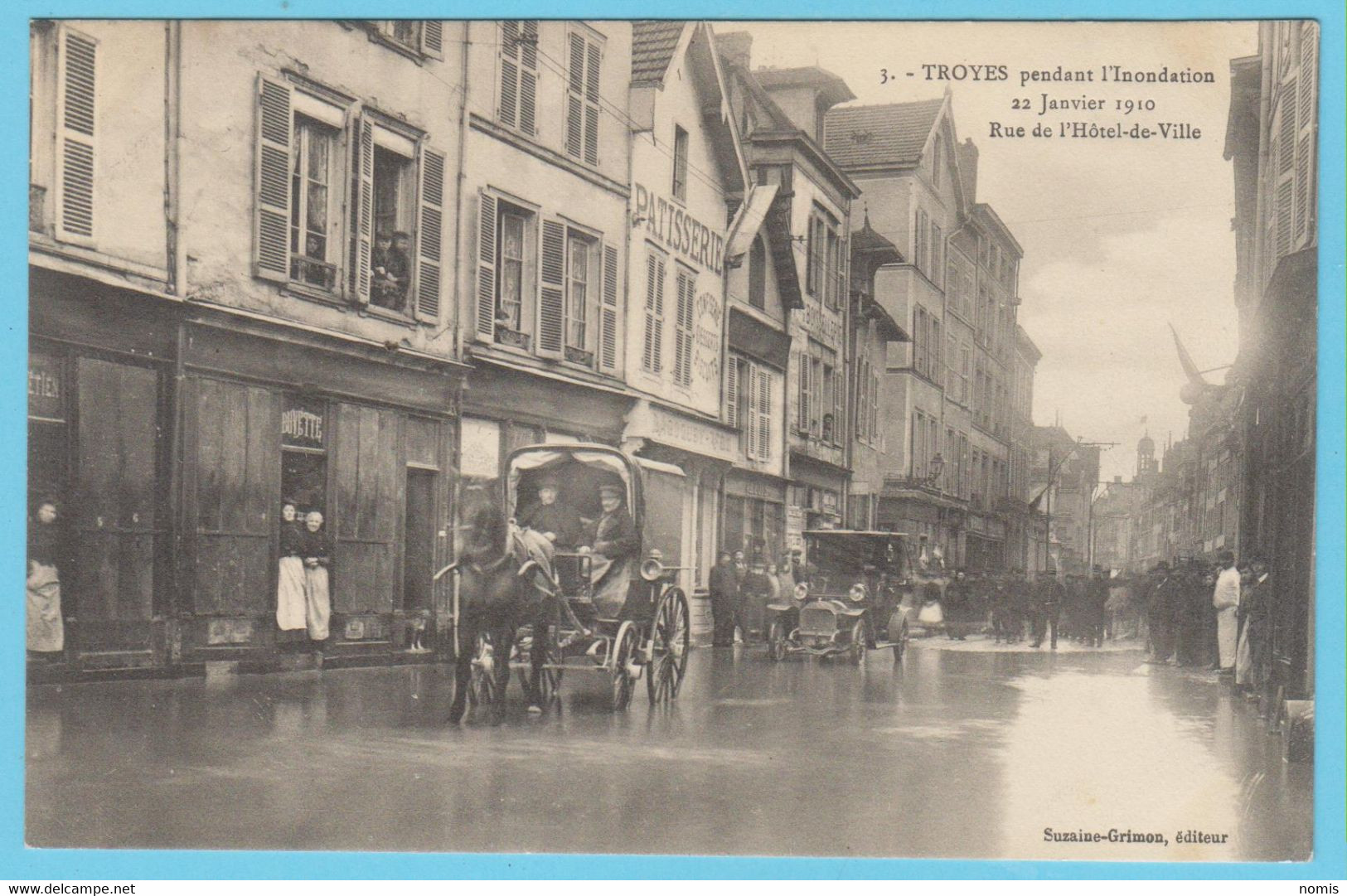 J.P.S. 12 - C.P. 80 - Inondations Du 21 Janvier 1910 - Diverses Vues - Lot Indivisible De 23 Cartes - Troyes