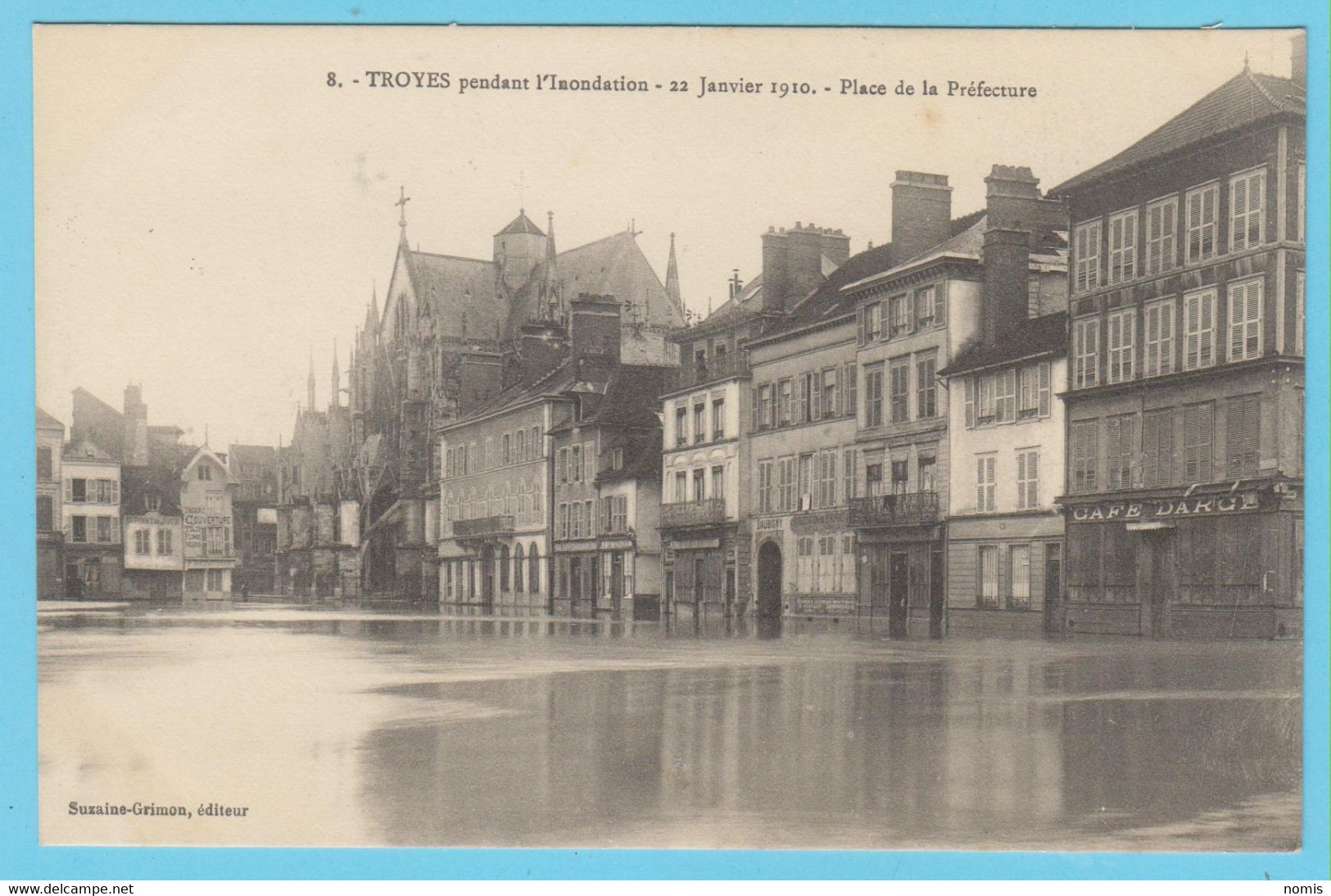 J.P.S. 12 - C.P. 80 - Inondations du 21 janvier 1910 - Diverses vues - Lot indivisible de 23 cartes