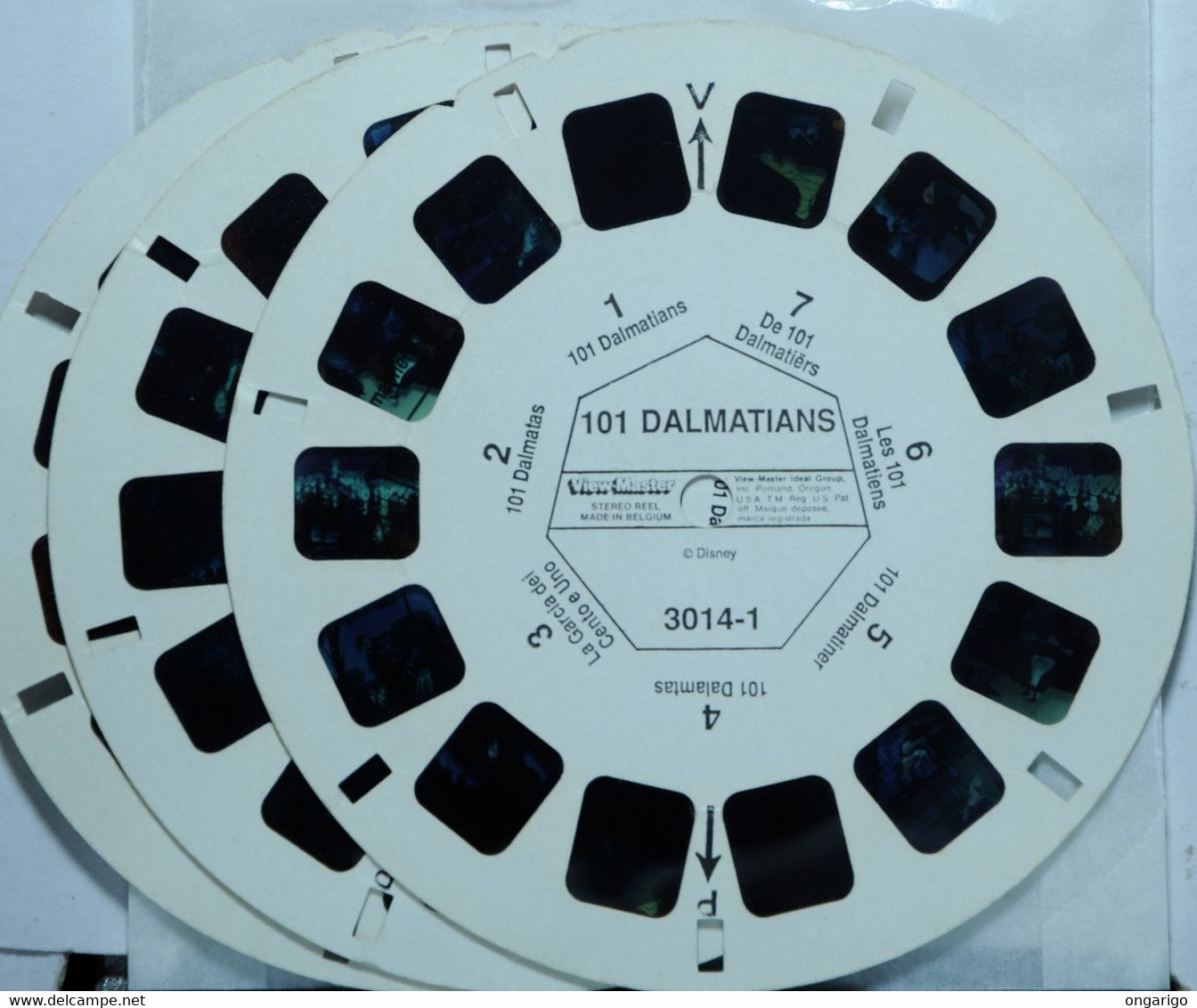 VIEW MASTER   101 DALMATIANS     3014-1-2-3    ( 3 DISQUES ) - Zonder Classificatie