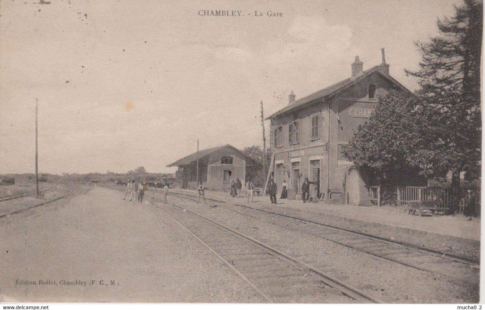 54 - CHAMBLEY - LA GARE - Chambley Bussieres