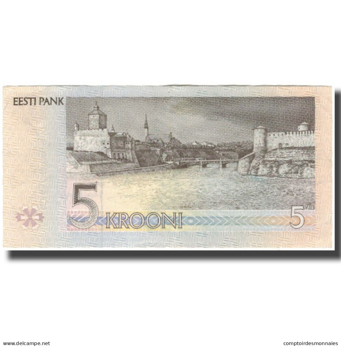 Billet, Estonia, 5 Krooni, 1994, KM:76a, TTB+ - Estonie