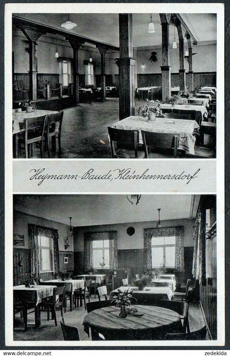 E1812 - Kleinhennersdorf - Heymann Baude Tanzsaal - Verlag Ernst Scheermesser - Kleinhennersdorf