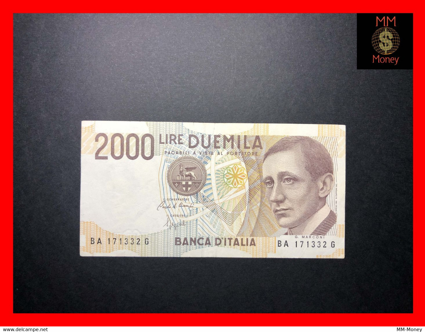 ITALY 2000  2.000 Lire  24.10.1990  P. 115  Sig. Ciampi - Speziali  XF    [MM-Money] - 2000 Lire