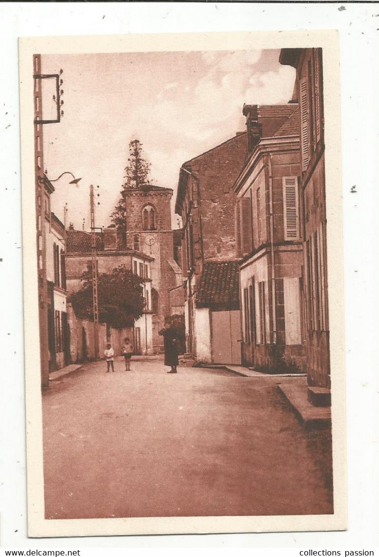 Cp, 17 , Charente Inférieure , SAINT PORCHAIRE , Rue Du CADRAN BLEU , Ed. Albert ,  Vierge - Autres & Non Classés