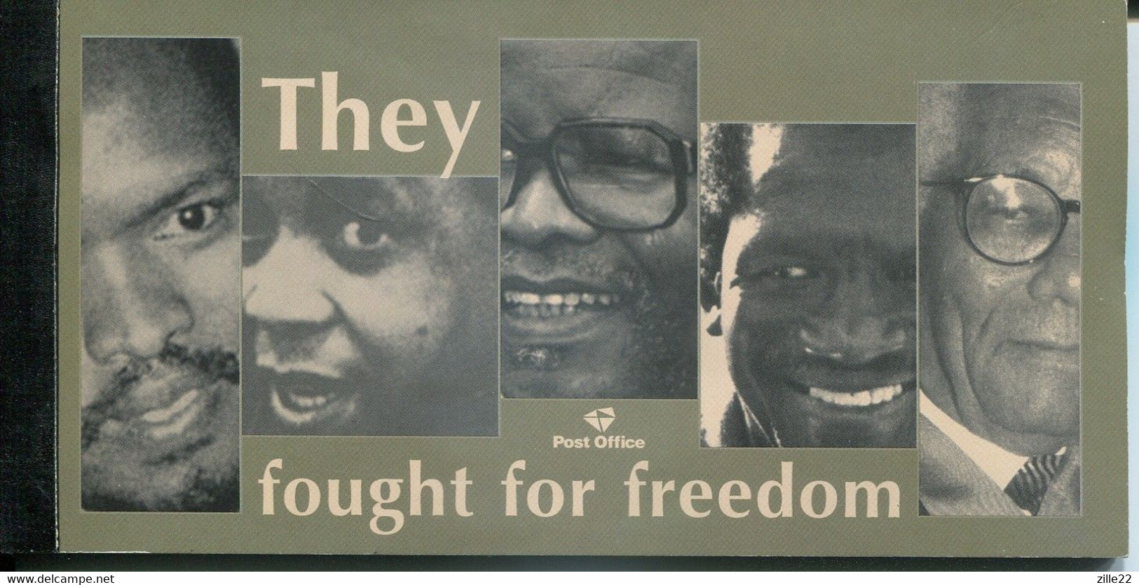 Südafrika South Afica Markenheftchen Souvenir Booklet Mi# Block 88,94,96,97,98 Postfrisch/MNH - Freedom Fighters (rare) - Markenheftchen