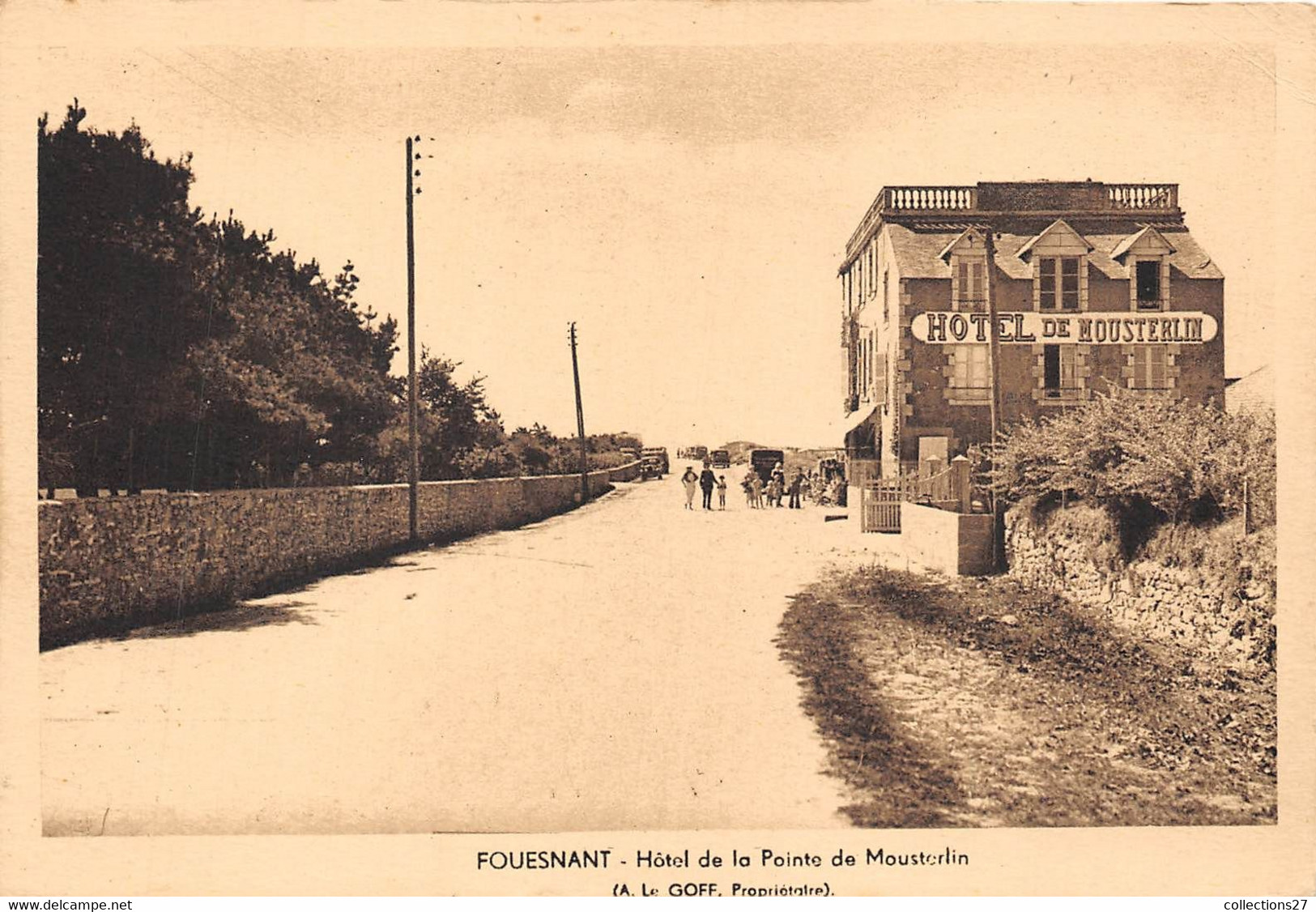 29-FOUESNANT-HÔTEL DE LA POINTE DE MOUSTERLIN - Fouesnant