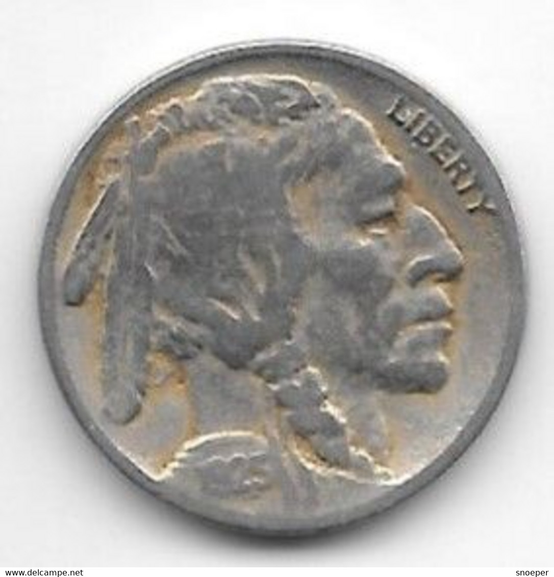 *usa 5 Cents 1925  Km 134  Fr+ - 1913-1938: Buffalo