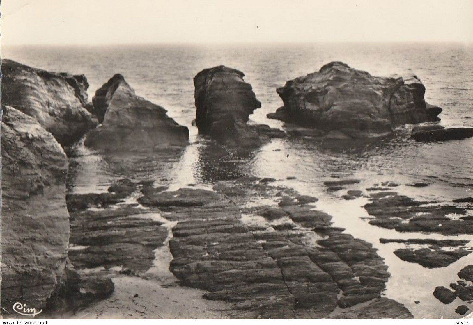 PIRIAC-sur-MER. - La Couette Et Les Oreillers à Madame. CPM Bords Dentelés - Piriac Sur Mer