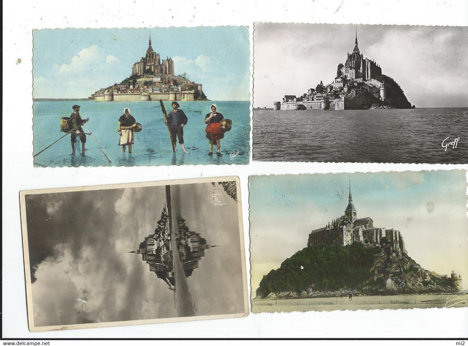 50 Le Mont Saint Michel Lot 75  Cartes 35 CPA 18CP SM 28 CPM  9 Scan Mais Tout N'est Pas Scanné - Le Mont Saint Michel