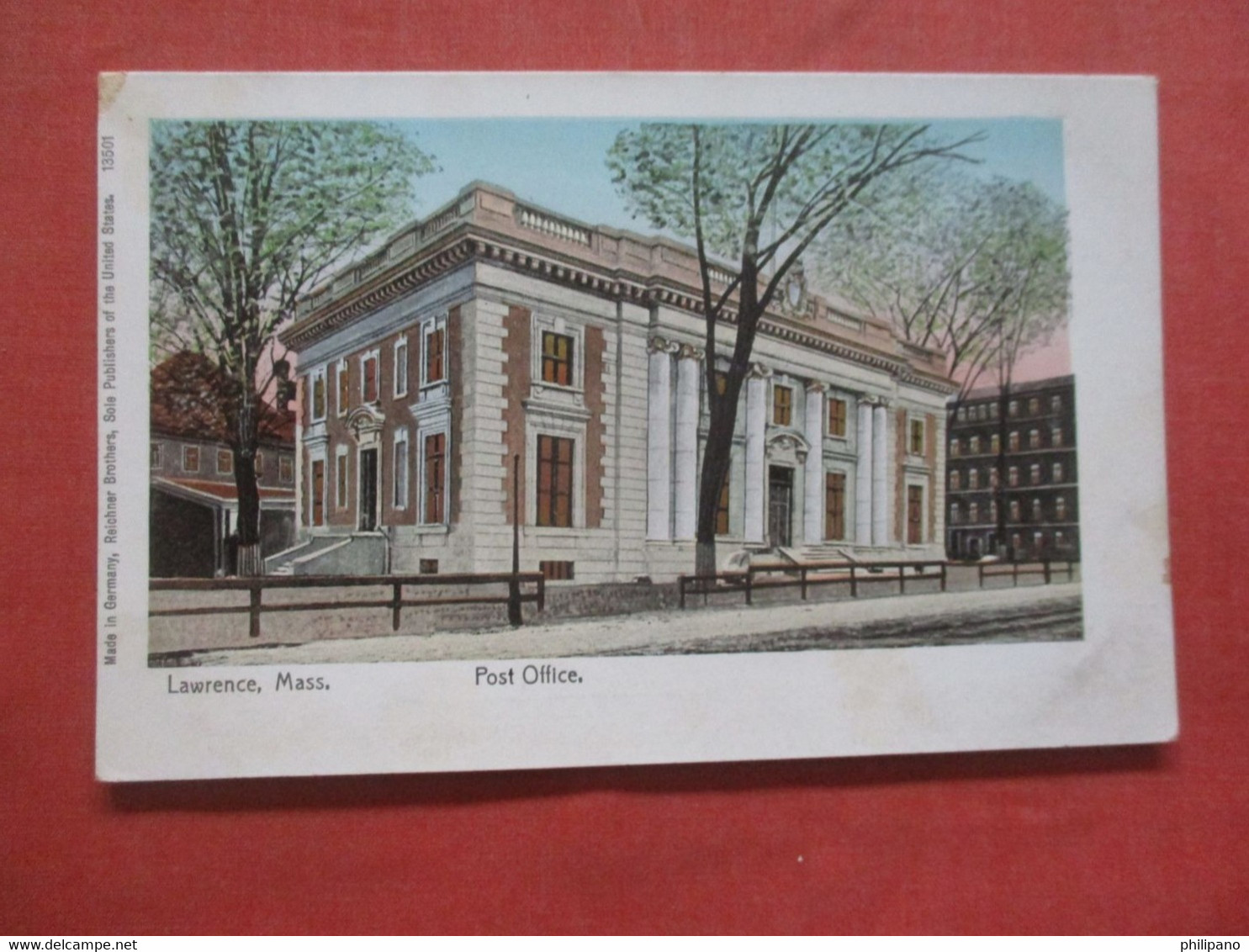Copper Window  Post Office Massachusetts > Lawrence     > Ref 4406 - Lawrence
