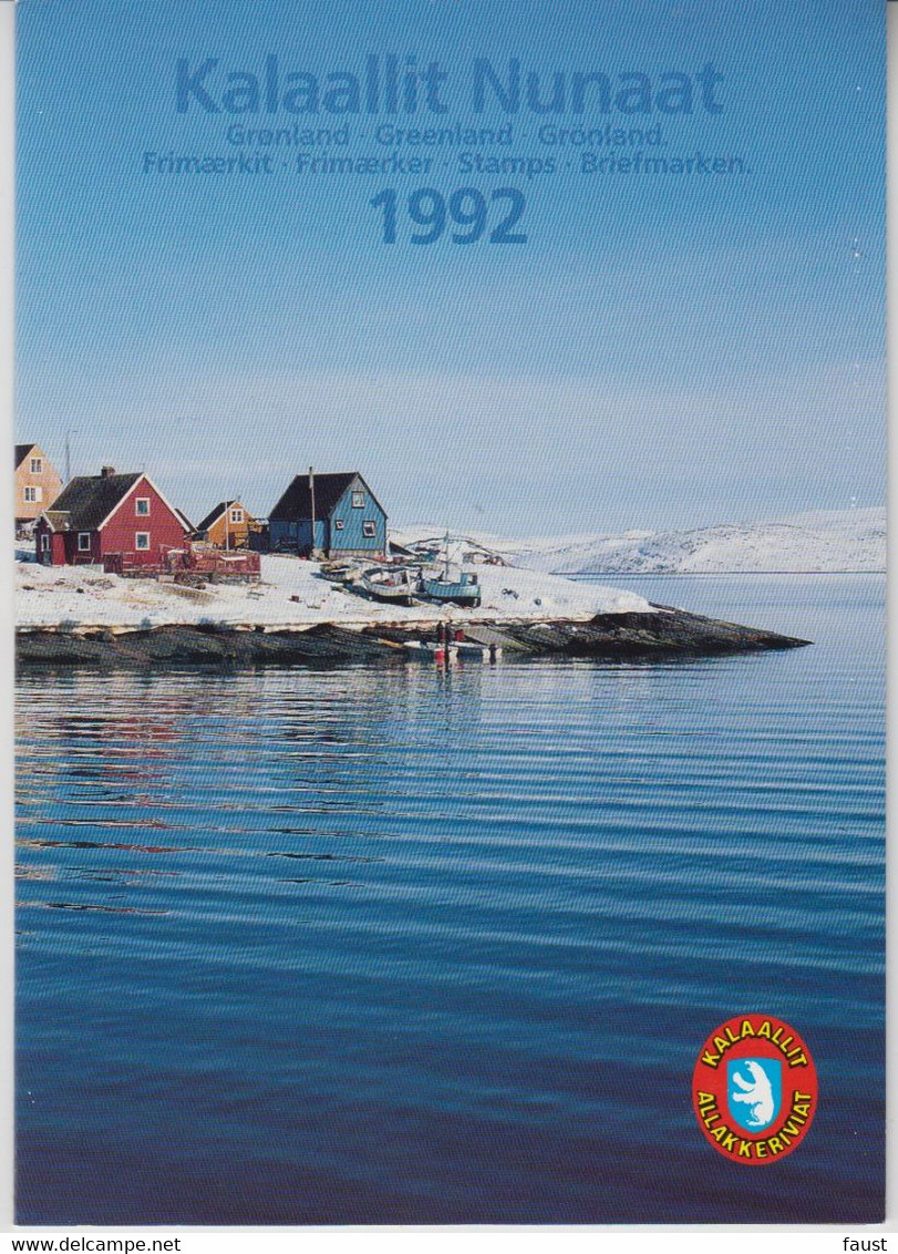 1992 ** GREENLAND (Sans Charn,MNH, Postfris) YEAR PACK   Yv. 211/217 Mi. 223/229 (7v.) - Komplette Jahrgänge