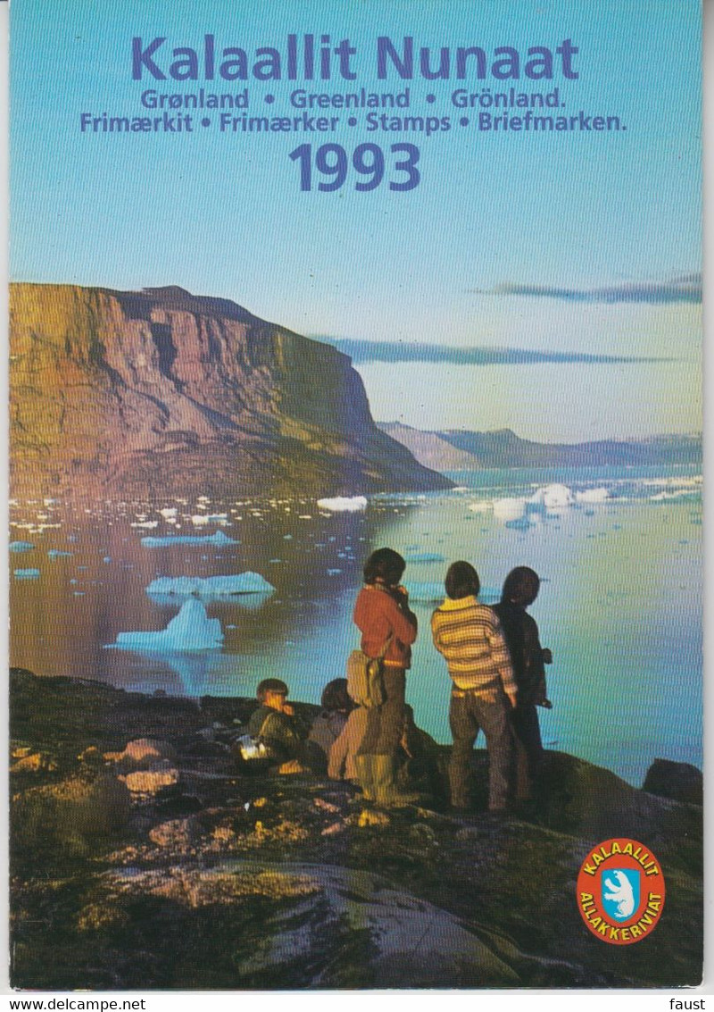1993 ** GREENLAND (Sans Charn,MNH, Postfris) YEAR PACK   Yv. 218/230 Mi. 230/242 (13v.) - Annate Complete