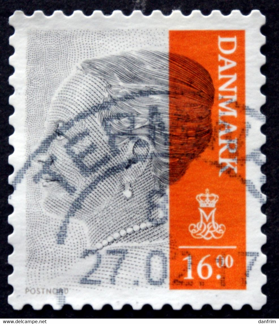 Denmark 2016 Queen Margrethe II     Minr.1739 II  (O) Postnord ( Lot  D 1025) - Oblitérés