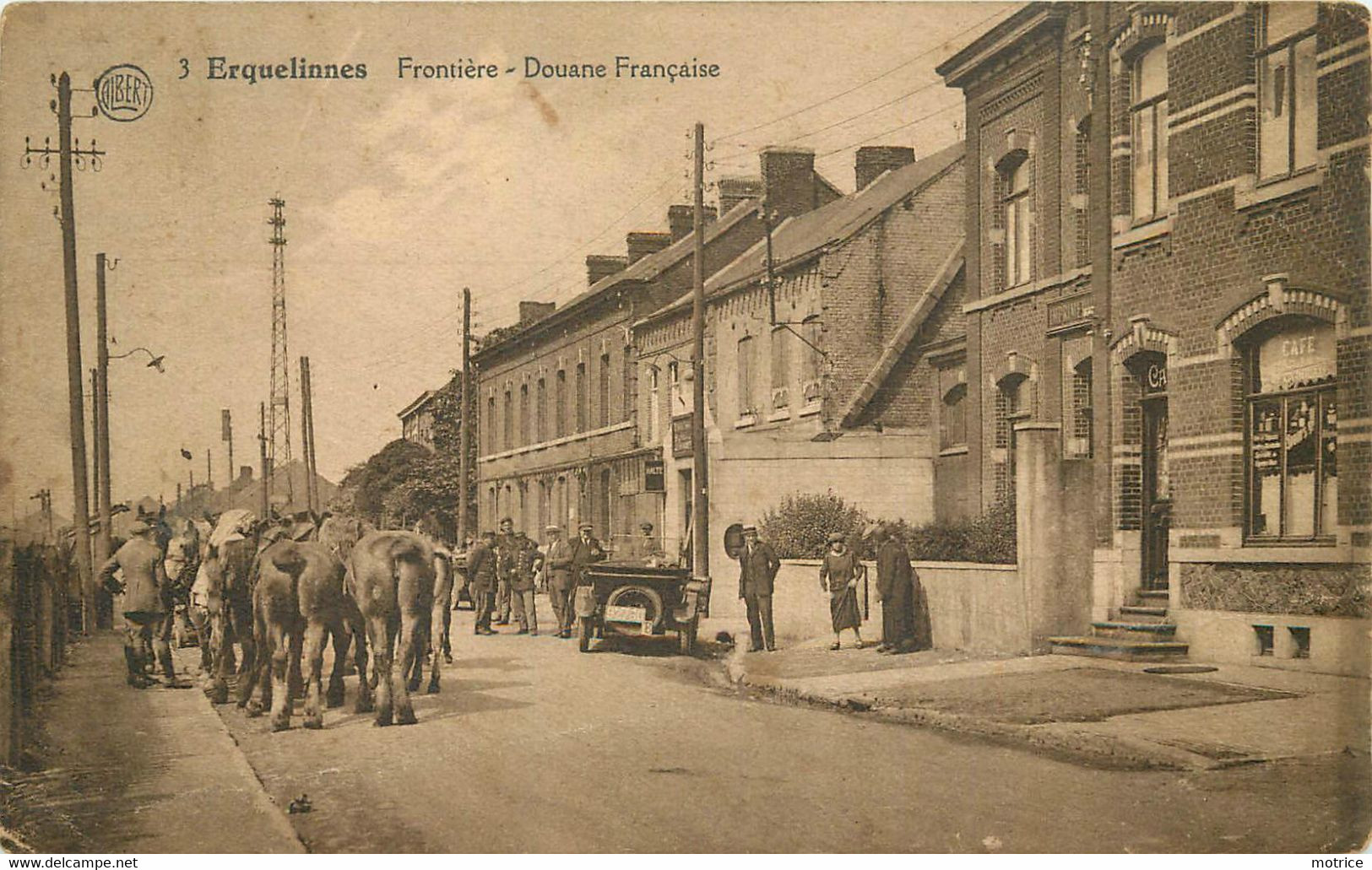 ERQUELINNES - Frontière, Douane Française. - Douane