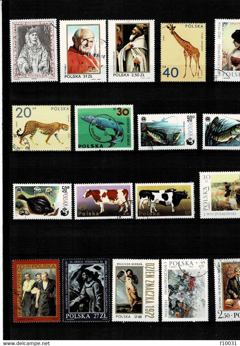 Philatélie Timbres POLOGNE 123 Timbres ** & ° à 15 % De La Cote Y&T. - Collections