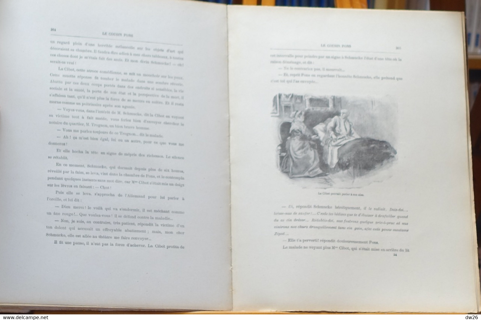 Livre Ancien XIXe Siècle D'Honoré De Balzac: Le Cousin Pons - Non Relié, Feuillets Non Détachés, Librairie Gedalge - 1801-1900