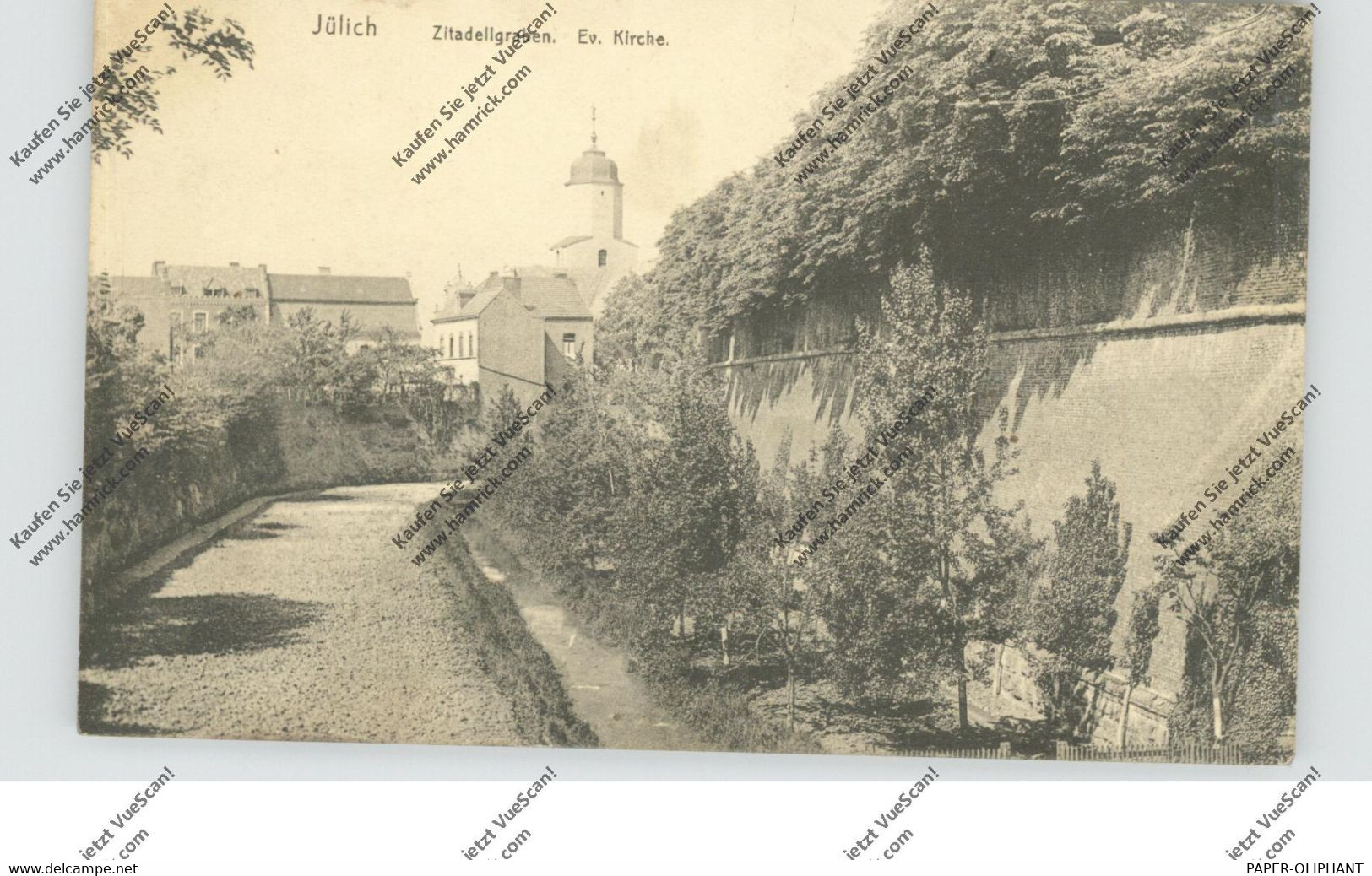 5170 JÜLICH, Zitadellengraben, Ev. Kirche, 1919 - Juelich