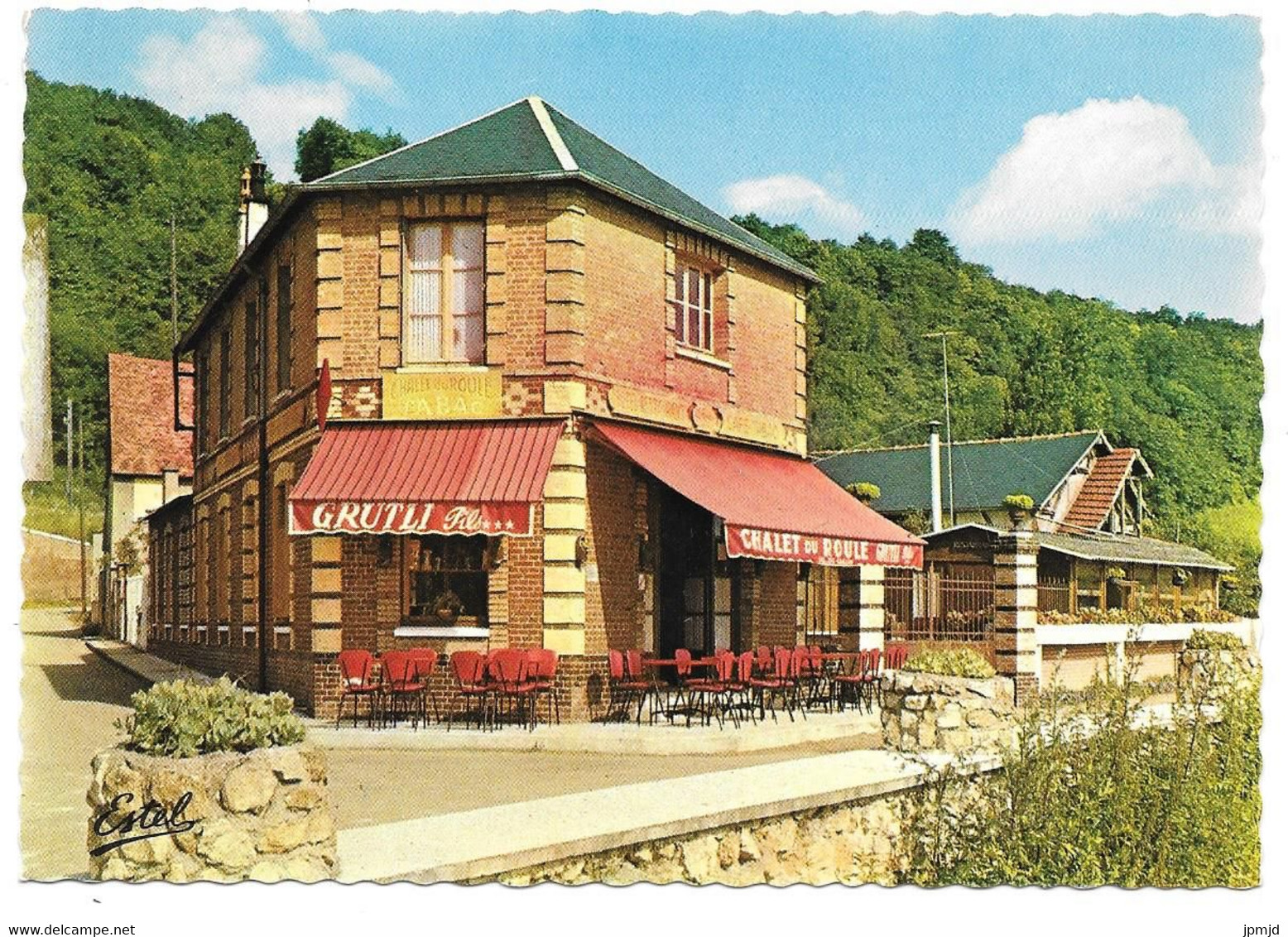 27 - AUBEVOYE ROULE - LE CHALET DU ROULE - HOTEL RESTAURANT TABAC - Ed. ESTEL N° F. 24.902-R - Aubevoye