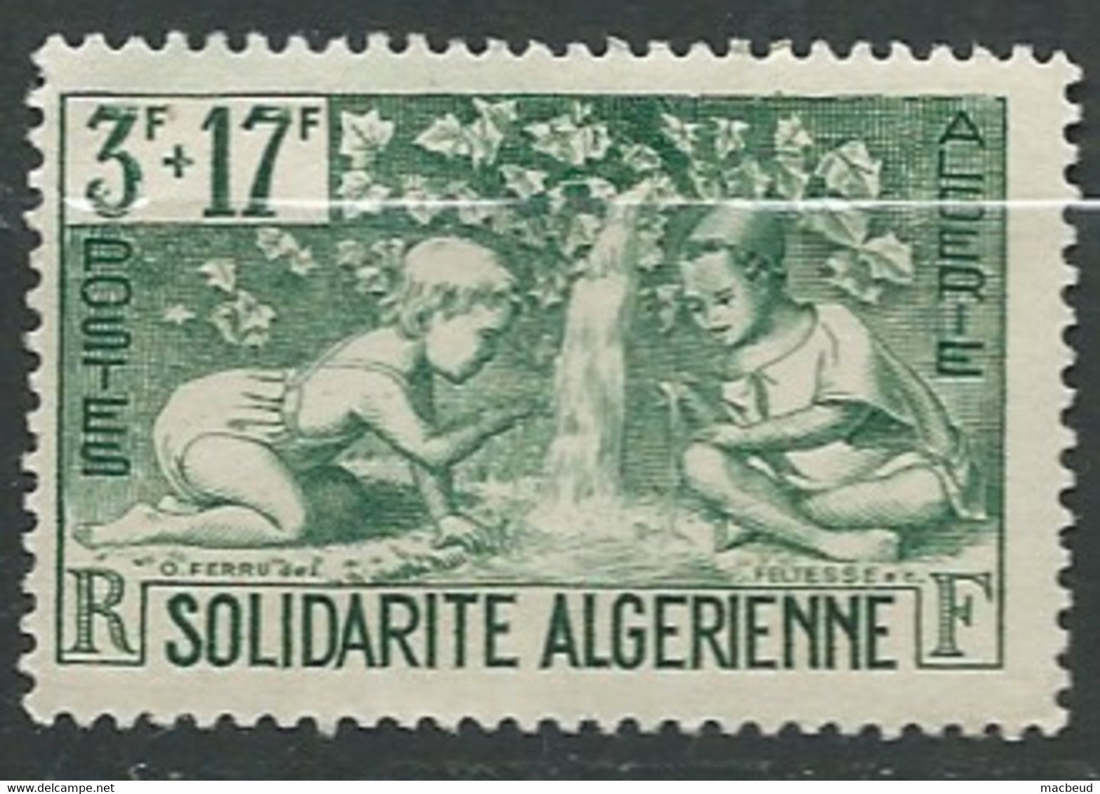 Algérie    Yvert N°  246 (*)   Neuf Sans Gomme    - Ad41106 - Ungebraucht