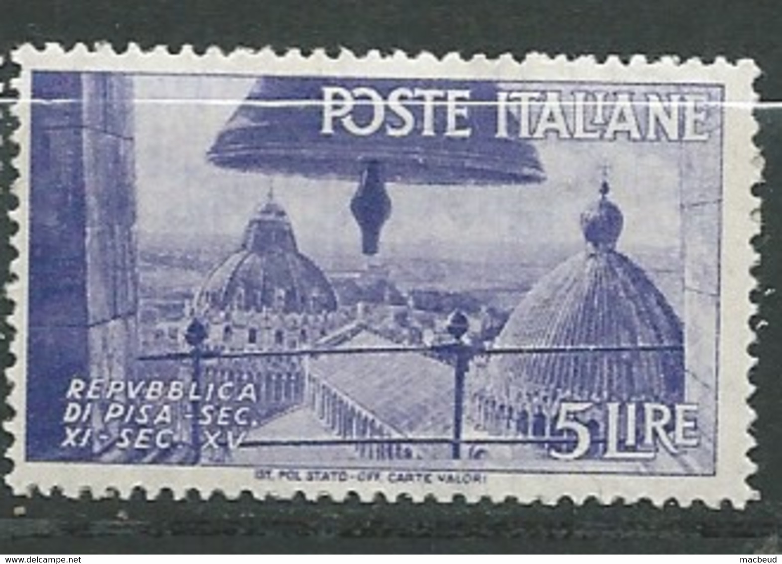 Italie    -  Yvert N°  508 ** Neuf Sans Charnière       - Ad41135 - 1946-47 Période Corpo Polacco