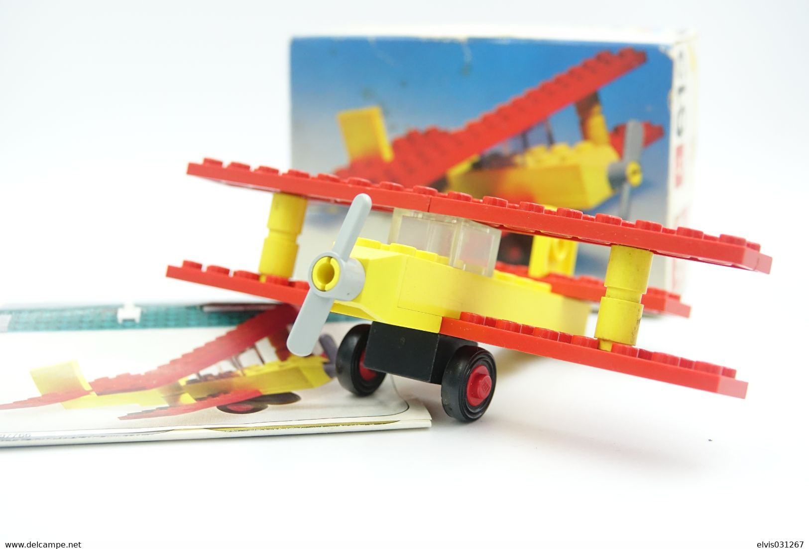 LEGO - 613-1 Biplane MIB - Colector Item - Original Lego 1974 - Vintage - Kataloge