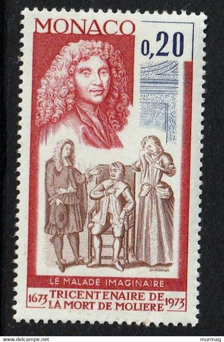 MONACO - Tricentenaire De La Mort De Molière - Y&T N° 919 - 1973 - Nuevos
