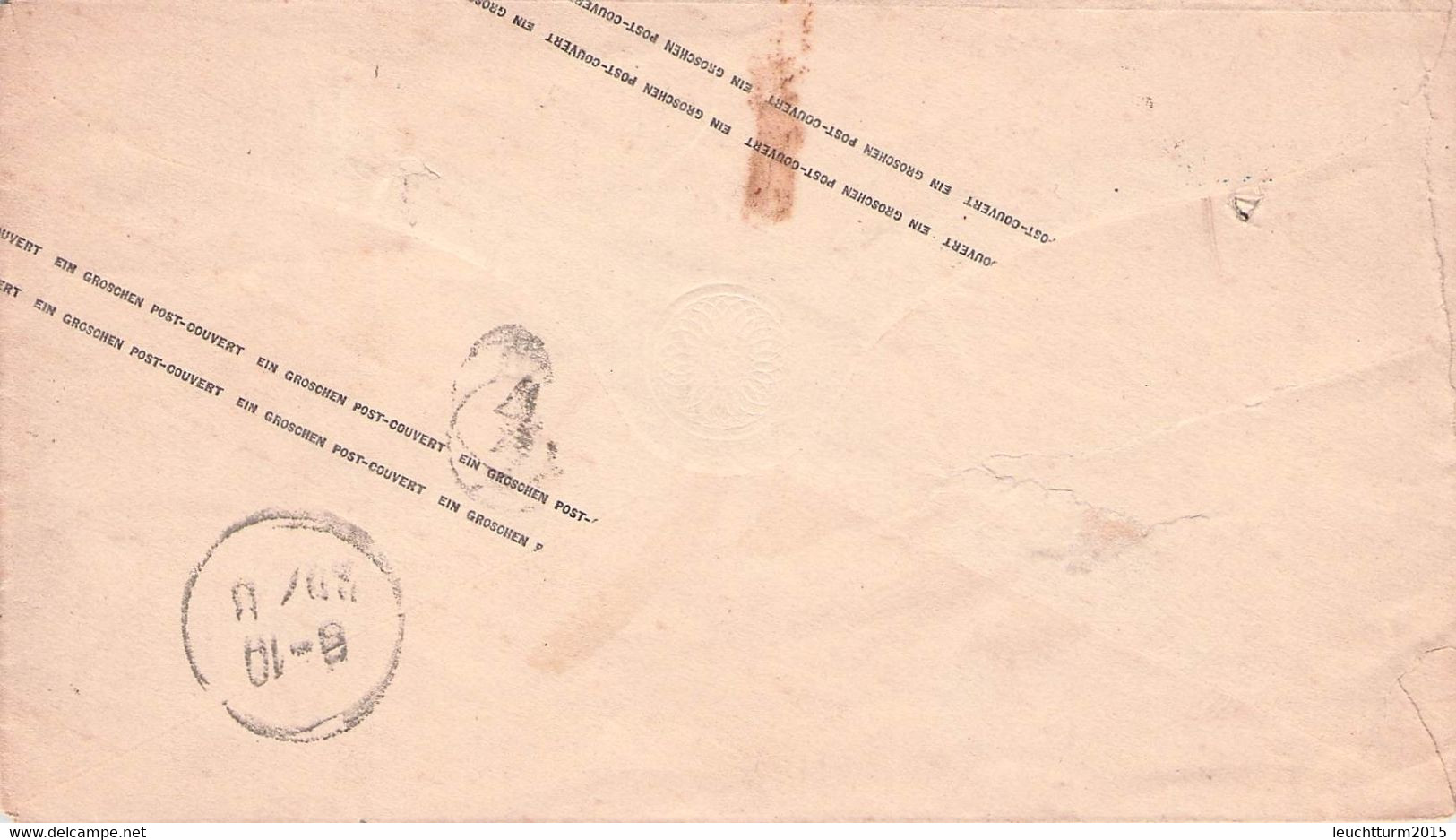 NORDDT. POSTBEZIRK - GANZSACHE EIN GROSCHEN 1869 MÜNDEN > BRAUNSCHWEIG /AA74 - Postal  Stationery