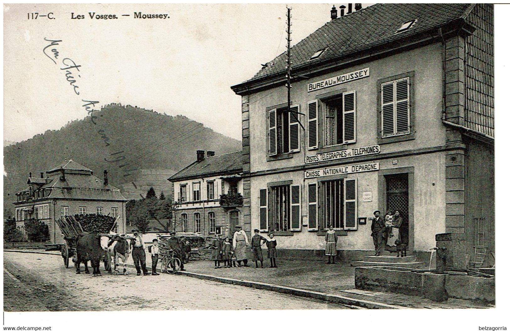 MOUSSEY -  Postes,Télégraphes Et Téléphones - Caisse Nationale D'Epargne - Bureau De Moussey - Moussey