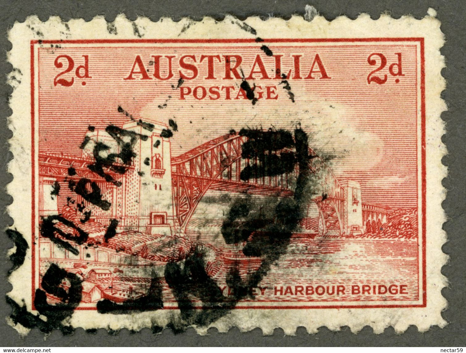 AUSTRALIA 1932 Sydney Harbour Bridge - Used-Hinged - Andere & Zonder Classificatie