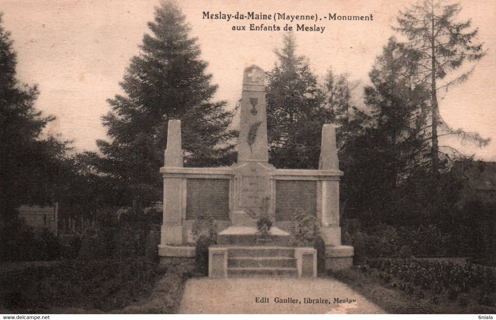 3859 Carte Postale  MESLAY Du MAINE  Monument Aux Enfants De Meslay          53 Mayenne - Meslay Du Maine