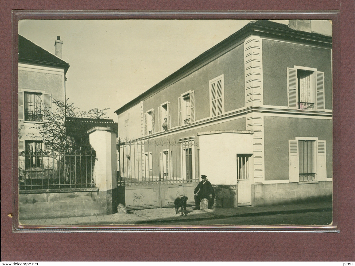 PERIGNY (94) - CARTE PHOTO - 18 RUE PAUL DOUMER - LOCALISATION GARANTIE - 2 SCANS - Perigny