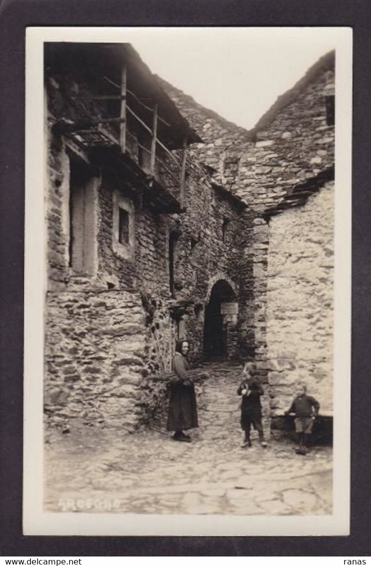 CPA Suisse Helvétia Carte Photo Ascona Arcegno - Ascona