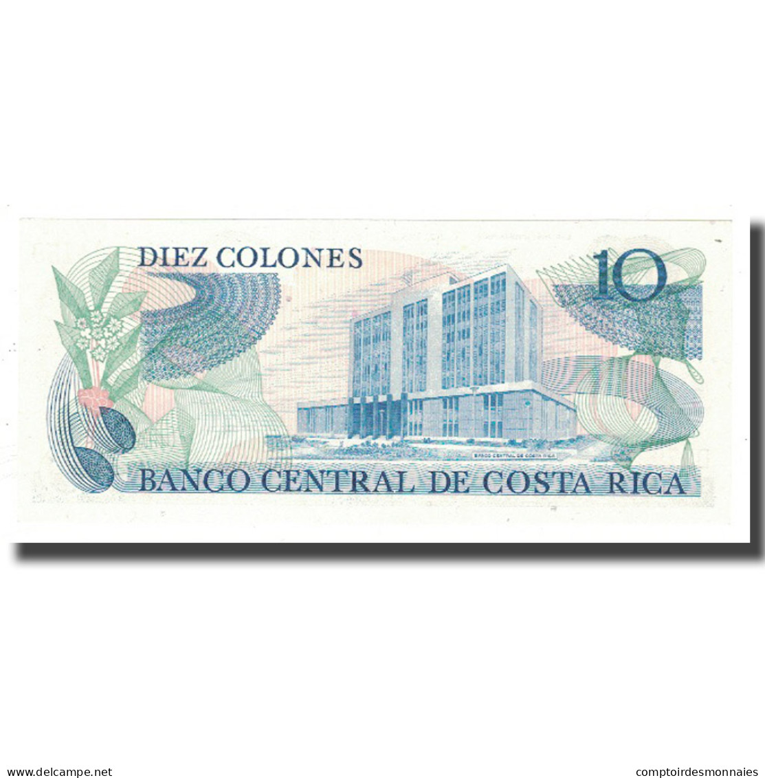 Billet, Costa Rica, 10 Colones, 1985, 1985-10-02, KM:237b, NEUF - Costa Rica