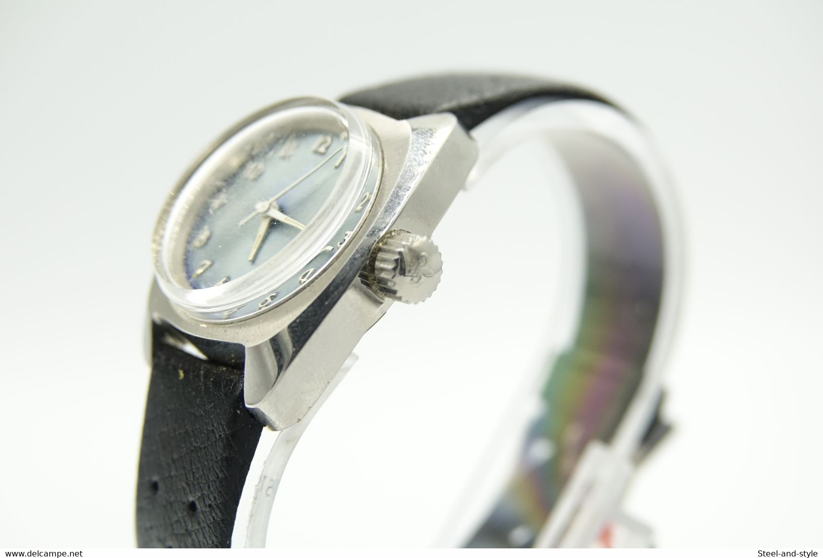 Watches :  PRONTO SPORTAL SR LADIES HANDWINDING WITH TROPIC SPORT STAR BAND VINTAGE NOS - Original - Running - - Relojes De Lujo