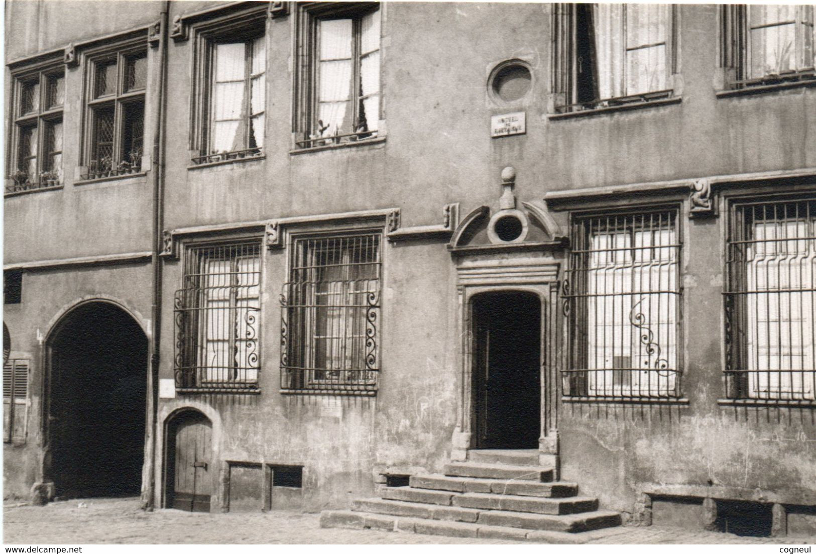 Metz - Hôtel De Burtaigne - Photo Prillot - Visitekaartjes