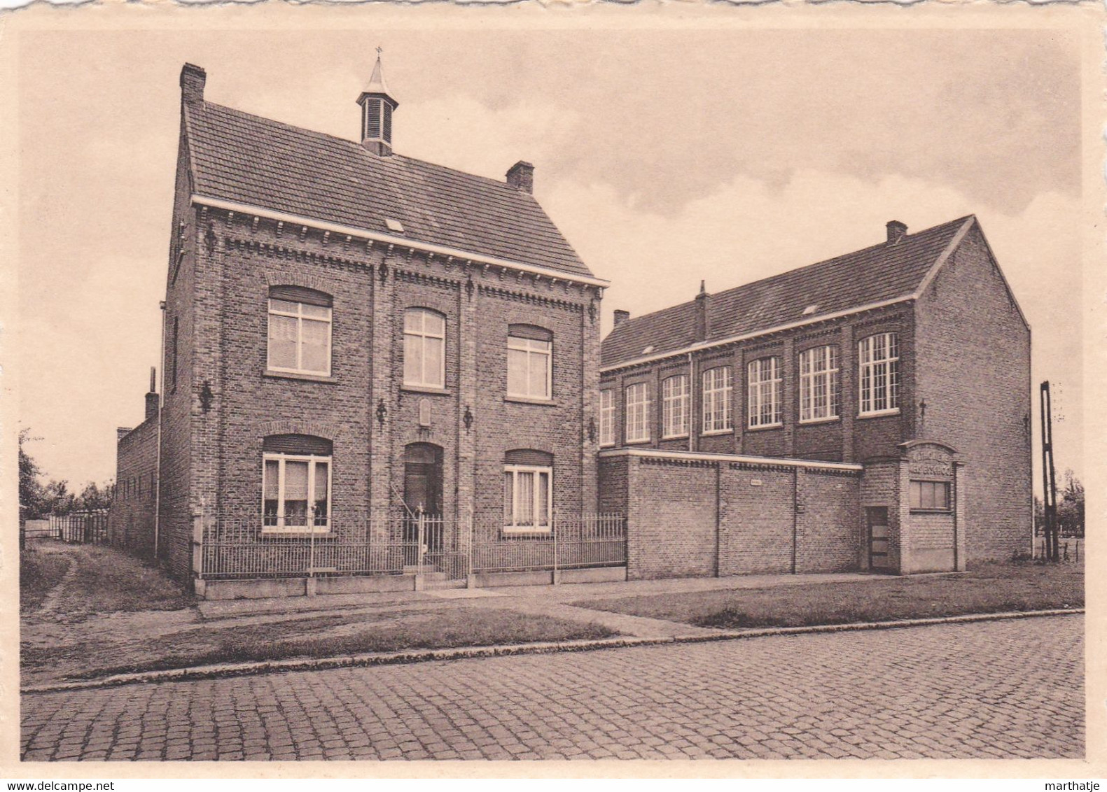 Voorgevel Van Klooster En School Van De Zusters Van Den H. Vincentius à Paulo - Overslag-Wachtebeke - Wachtebeke