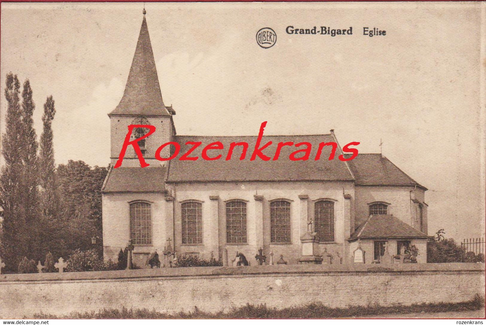 Groot-Bijgaarden Grand-Bigard Eglise ZELDZAAM Sint-Egidiuskerk Pajottenland - Dilbeek