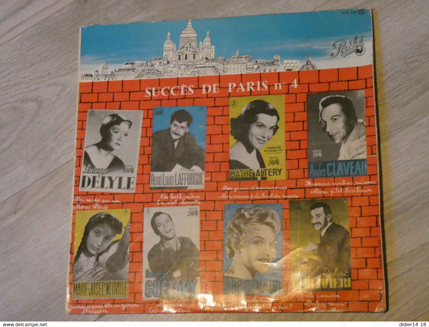 SUCCES DE PARIS N°4. LUCIENNE DELYLE. LINE RENAUD. GEORGES GUETARY. LAFFRGUE. MATHE ALTERY. CLAVEAU. NEUVILLE.OLIVIERI. - Other & Unclassified