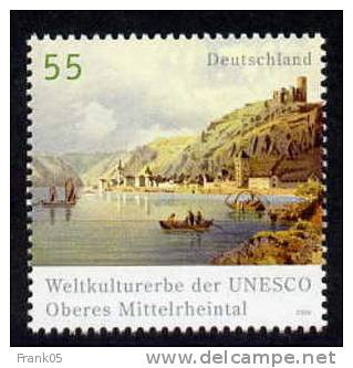 Deutschland / Germany / Allemagne 2006 Oberes Mittelrheintal Kulturerbe Der Menschheit / World Heritage UNESCO ** - UNESCO