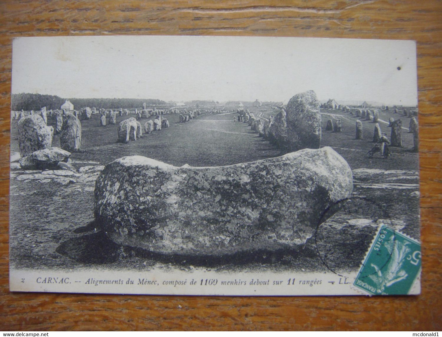 France - Morbihan (56) - CARNAC - Alignement Du Ménec - Menhirs ( Pierres Roches Menhir Dolmen ) - Carnac