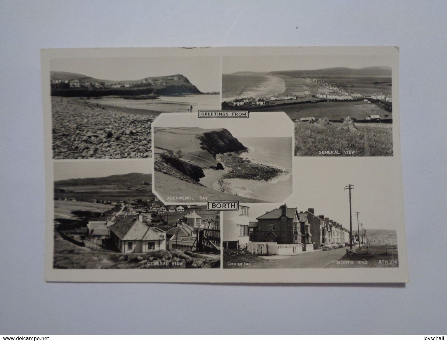 Greetings From Borth. (23 - 5 - 1961) - Flintshire