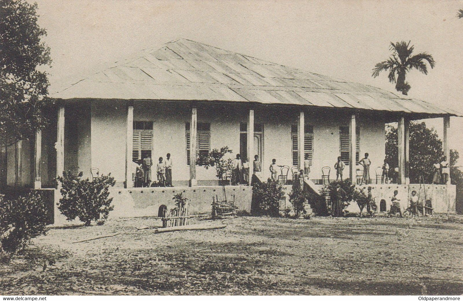 POSTCARD EAST TIMOR - TIMOR PORTUGUÊS - OLD PORTUGUESE COLONY - COLÉGIO DE S. ANTÓNIO EM DARE - East Timor